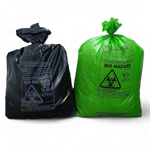 Industrial strength biodegradable waste bags